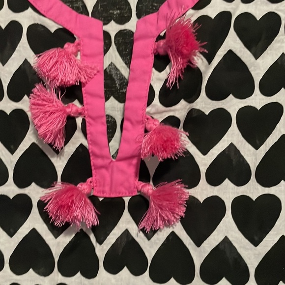 Pottery Barn Kids Heart Tassel Swim Coverup - Picture 2 of 6